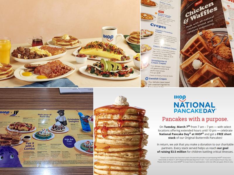 IHOP Menu