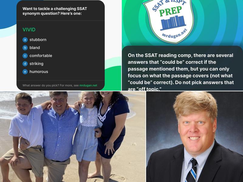 Mr Dugan - SSAT and HSPT Prep