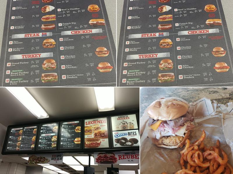 Arby's Menu