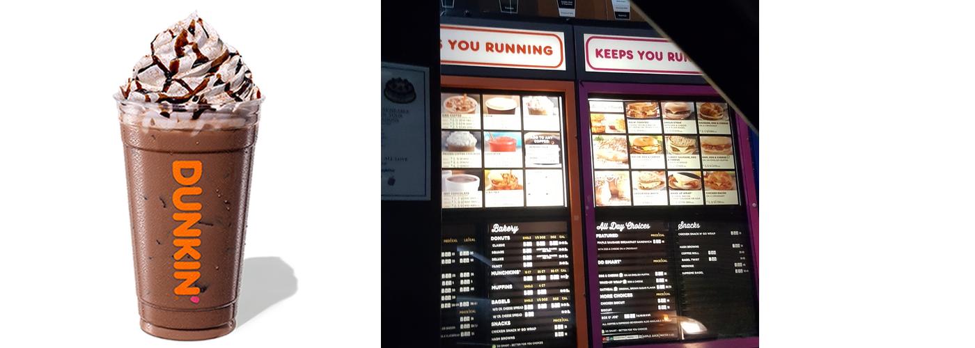 Dunkin' Menu