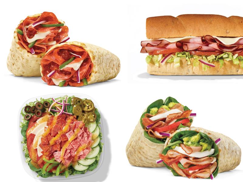 Subway Menu