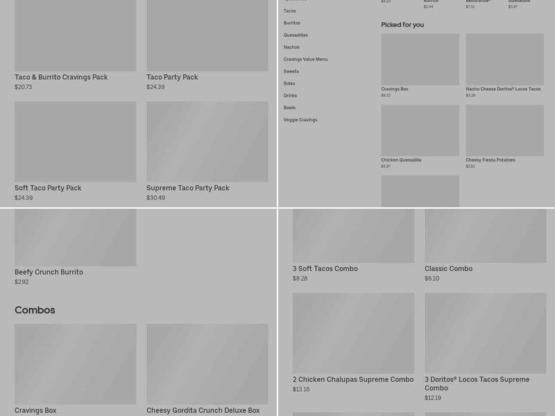 Taco Bell Menu
