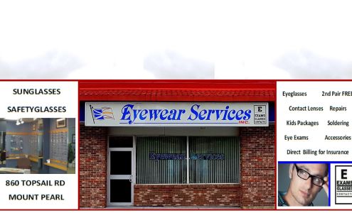Eyewear Services Inc 860 Topsail Rd, Mount Pearl Newfoundland and Labrador A1N 3J7