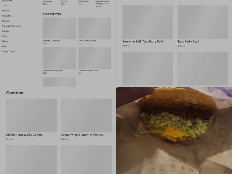 Taco Bell Menu