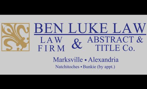 Ben Luke Law- Marksville 643 N Main St, Marksville Louisiana 71351