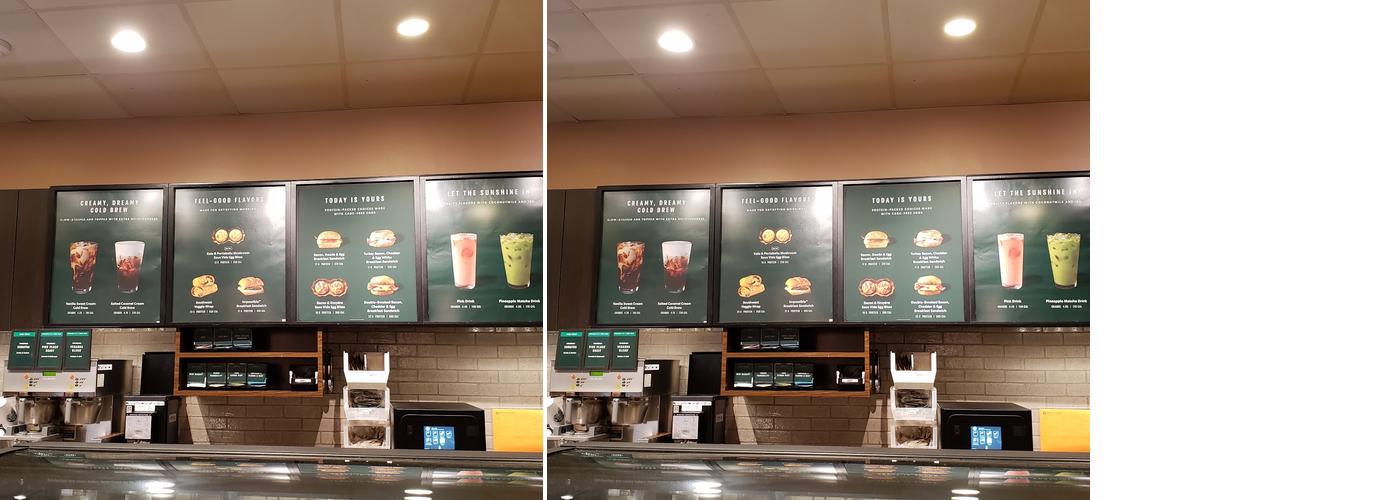 Starbucks Menu