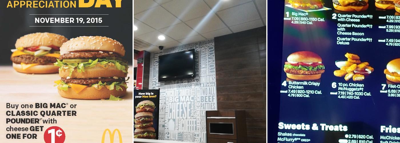 McDonald's Menu