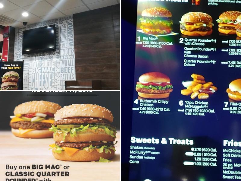 McDonald's Menu