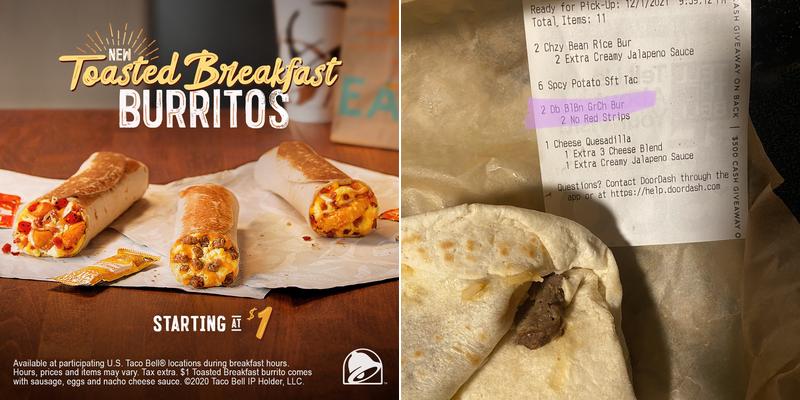 Taco Bell Menu