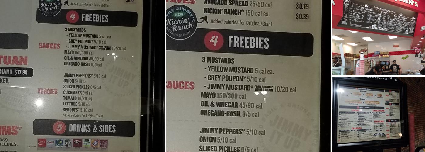 Jimmy John's Menu