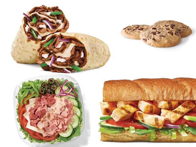 Subway Menu