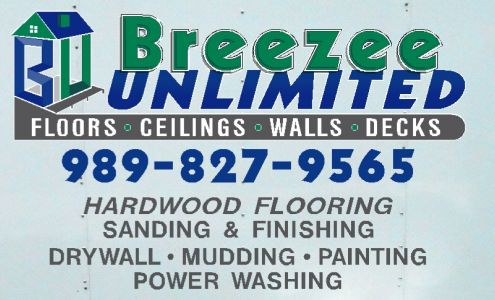 Breezee unlimited painting drywall hardwood flooring mudding power washing Kingston