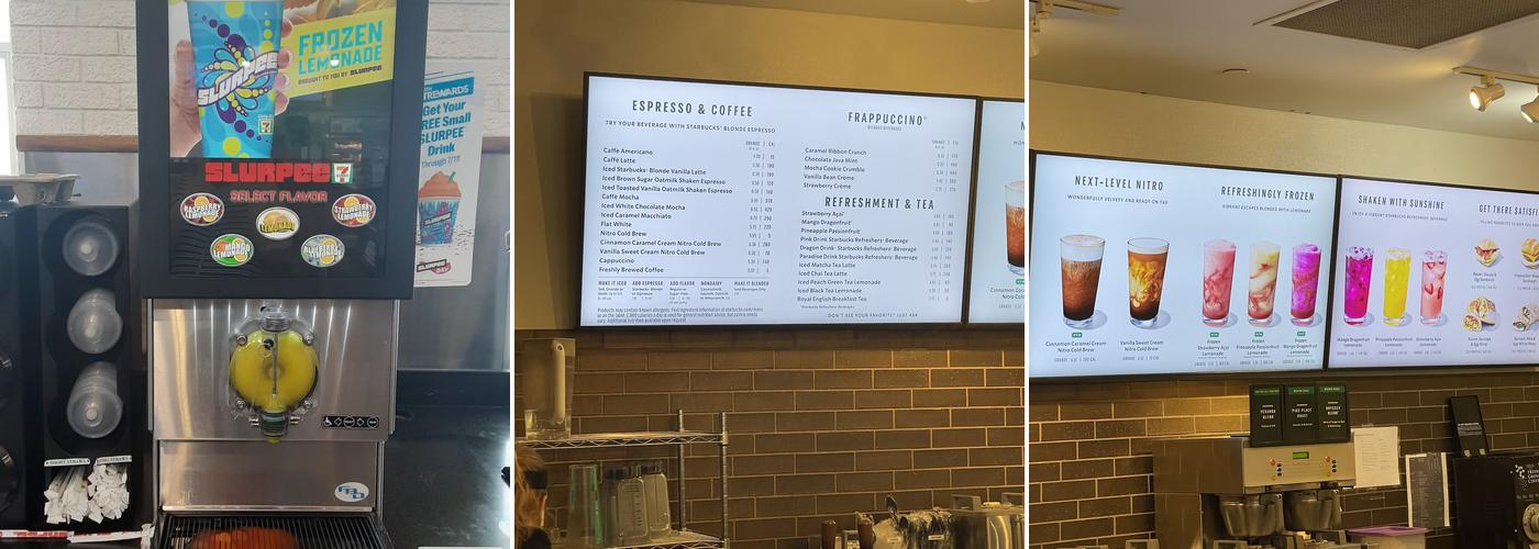 Starbucks Menu