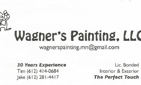 Wagner's Painting LLC 408 Lincoln Ave N, New Prague Minnesota 56071