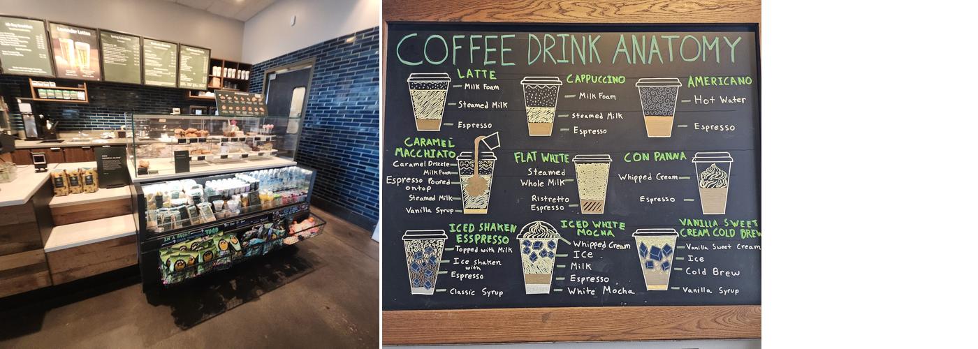 Starbucks Menu