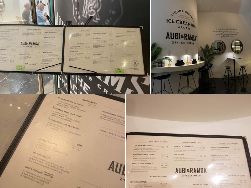 Aubi & Ramsa Menu