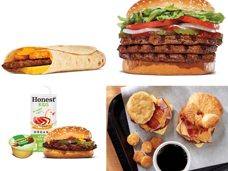 Burger King Menu