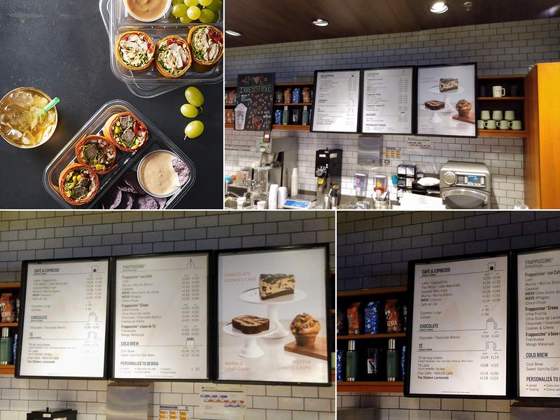 Starbucks Menu