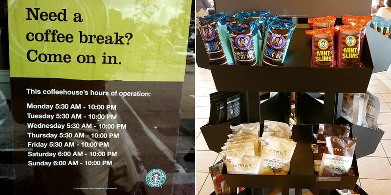 Starbucks Menu