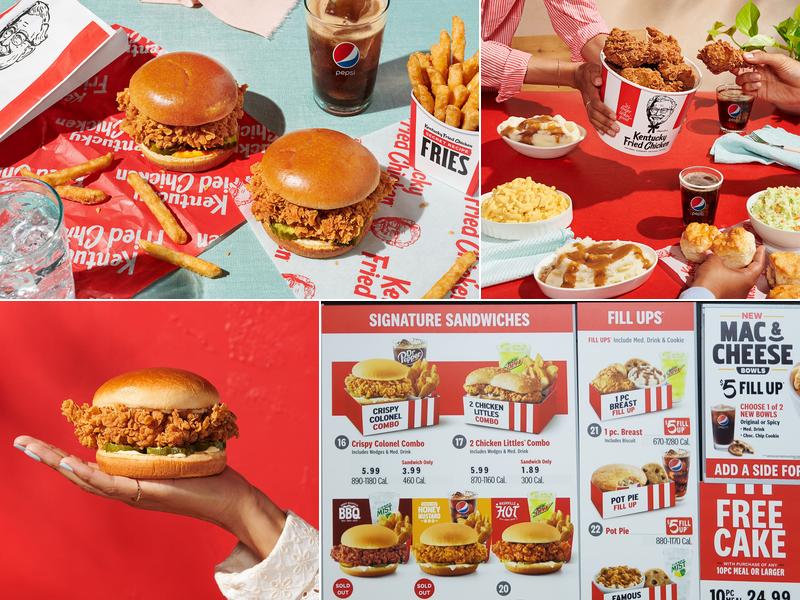 KFC Menu