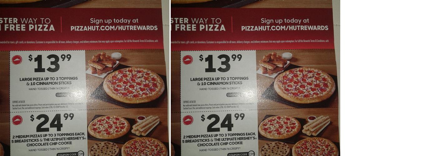 Pizza Hut Menu