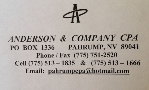 Anderson & Company CPA, Anderson Tax Service Corp