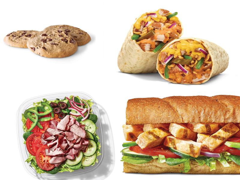 Subway Menu