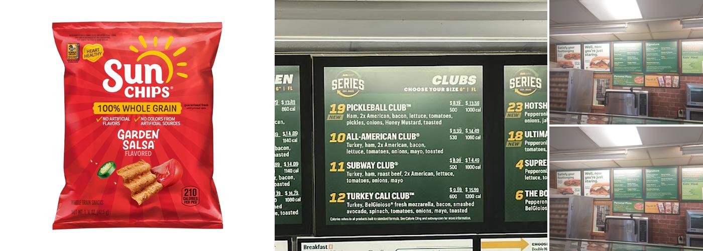 Subway Menu