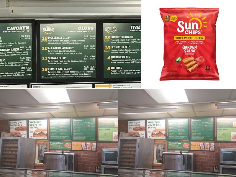 Subway Menu
