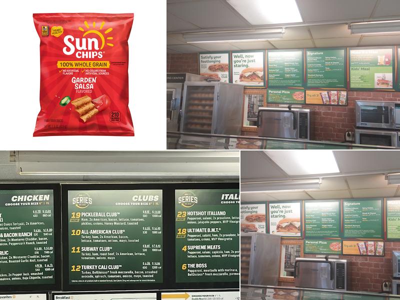 Subway Menu