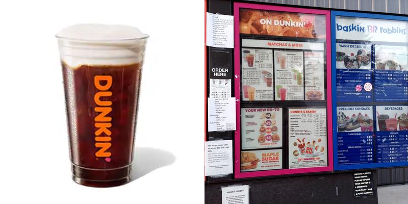 Dunkin' Menu