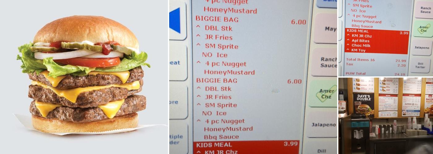 Wendy's Menu