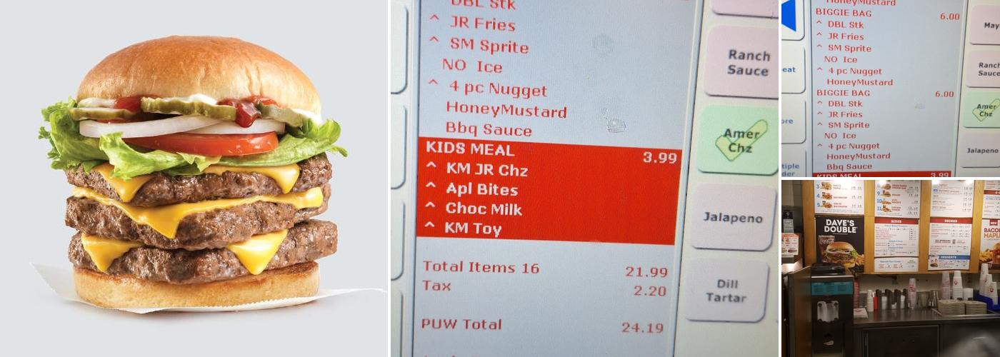 Wendy's Menu