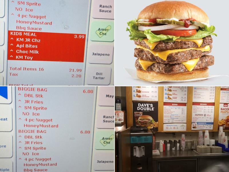Wendy's Menu