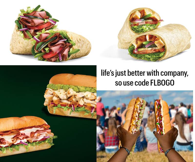 Subway Rt 21 &, N Redwood St Rd 1, Masontown