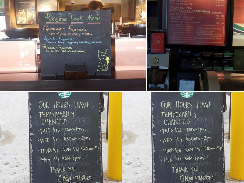 Starbucks Menu