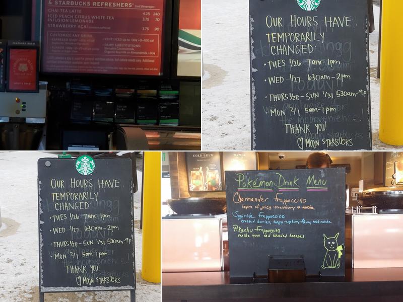Starbucks Menu