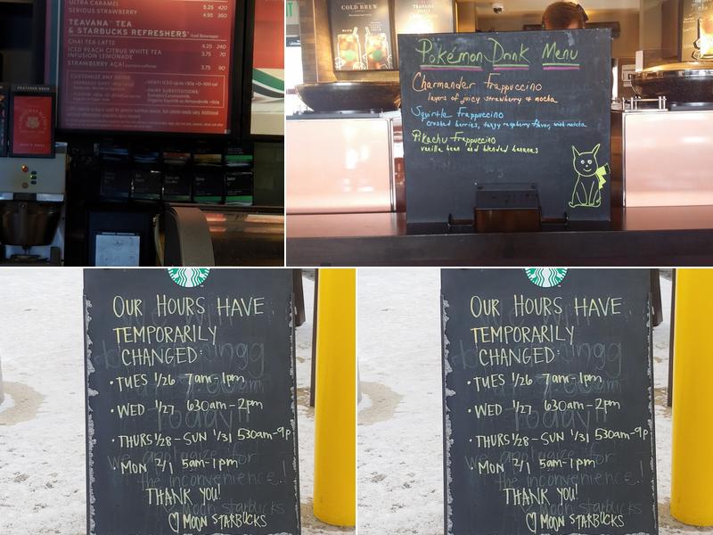 Starbucks Menu
