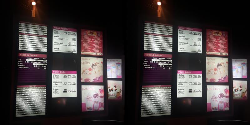 TCBY Menu
