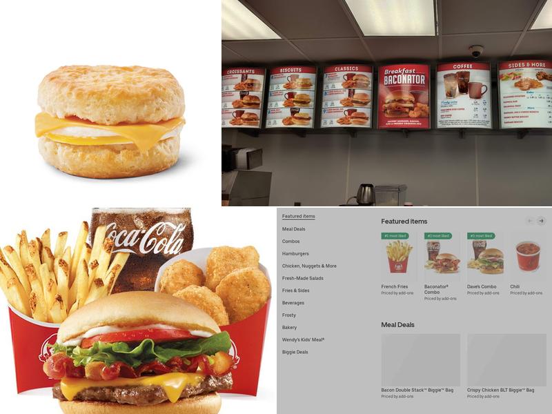 Wendy's Menu