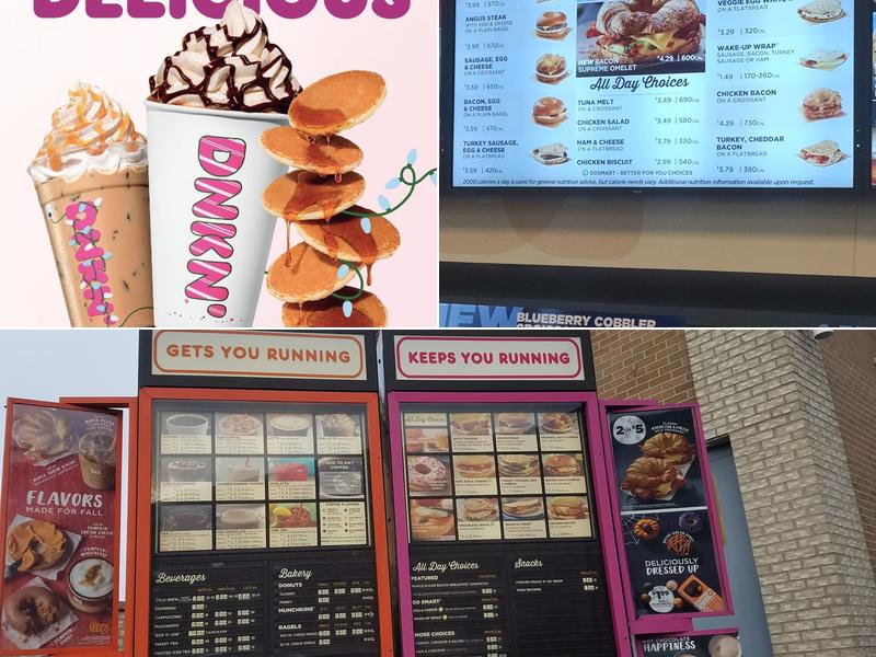 Dunkin' Menu