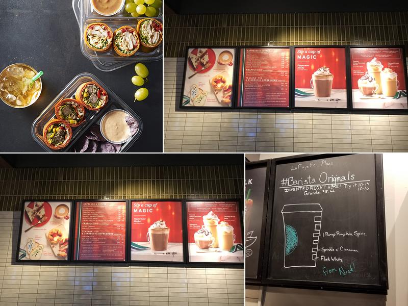 Starbucks Menu