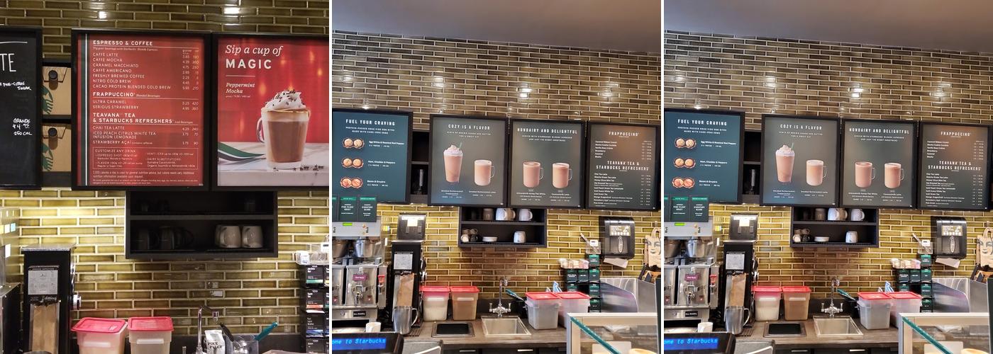Starbucks Menu