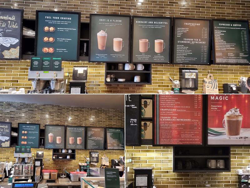 Starbucks Menu