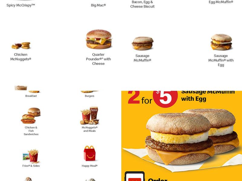 McDonald's Menu