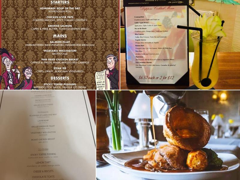 The George Hotel Menu