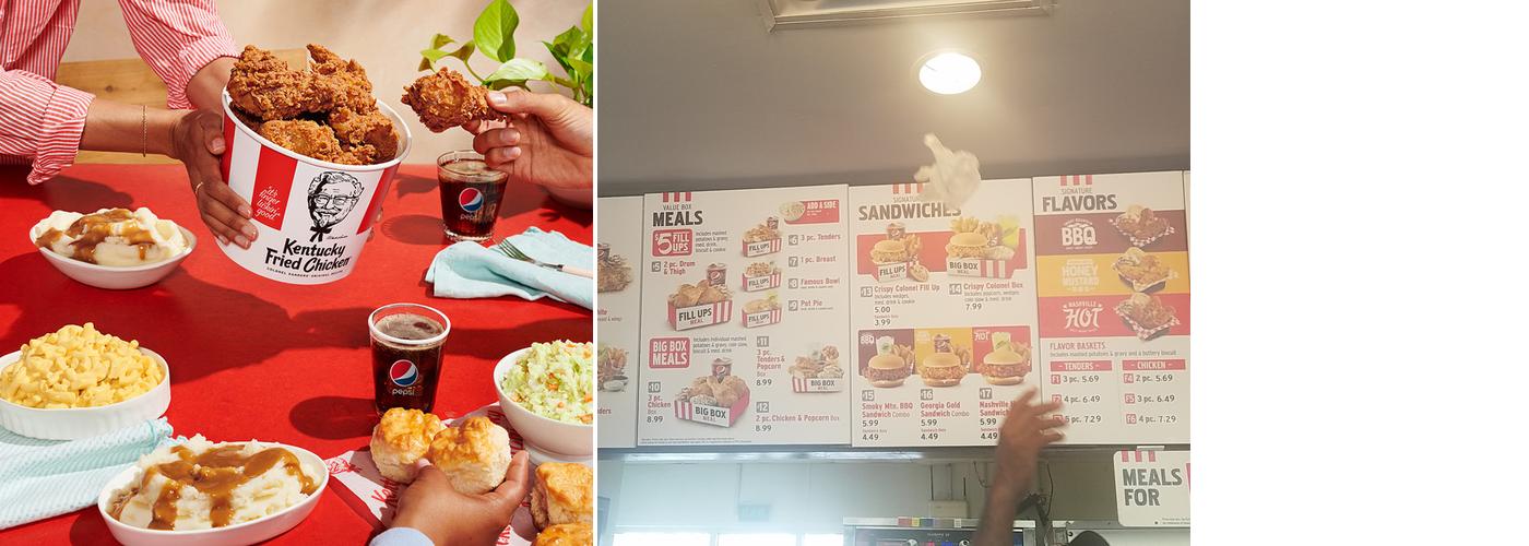 KFC Menu