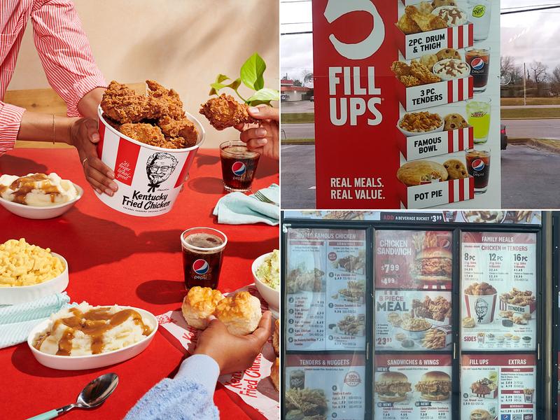 KFC Menu