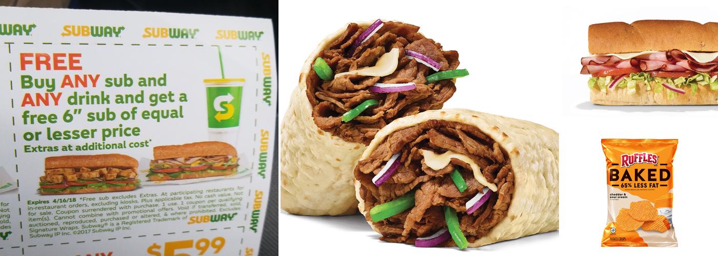 Subway Menu