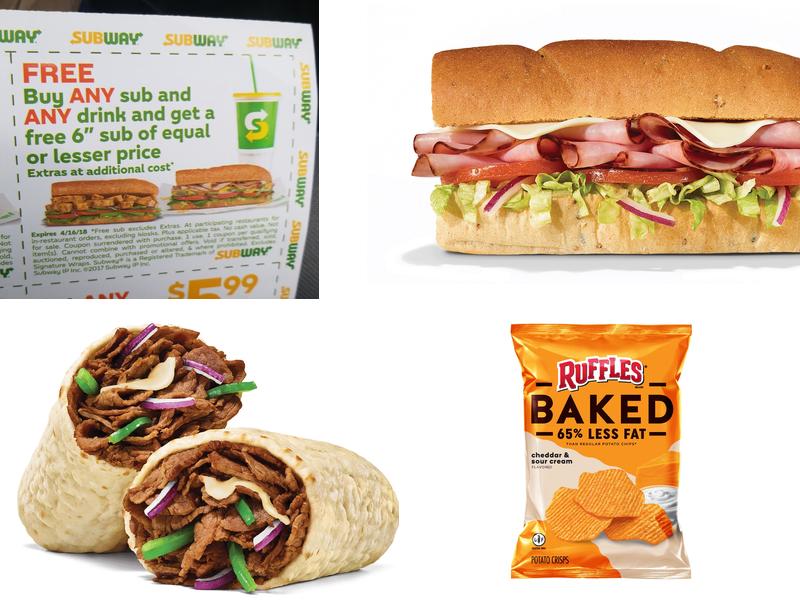 Subway Menu
